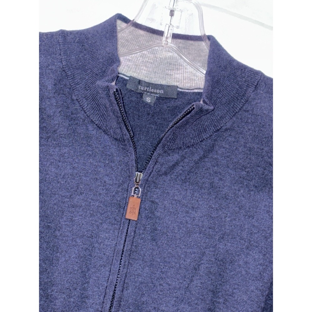 TURTLESON Men's Small 1/4 Quarter Zip Pullover Top Sweater Fast Shipping!‎ SM